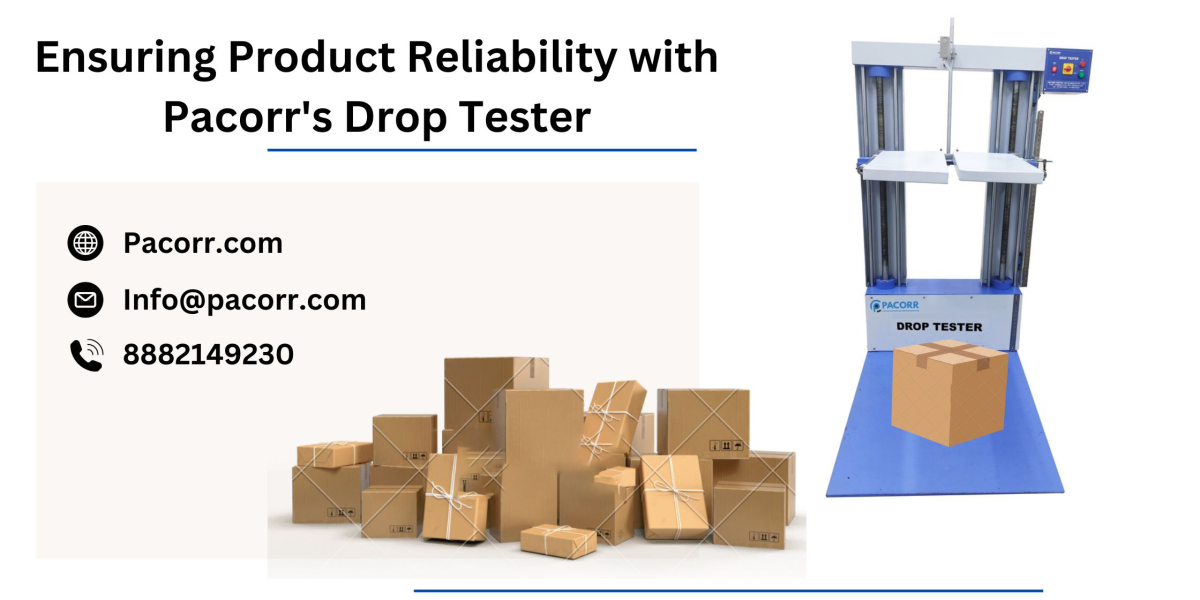 Ensure Packaging Durability with Pacorr’s Drop Tester